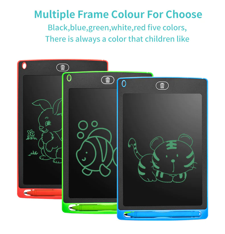 LCD Writing Tablet Pad / Digital Notepad For Kids Electric Drawing Board Digital Graphic Drawing Pad With Pen